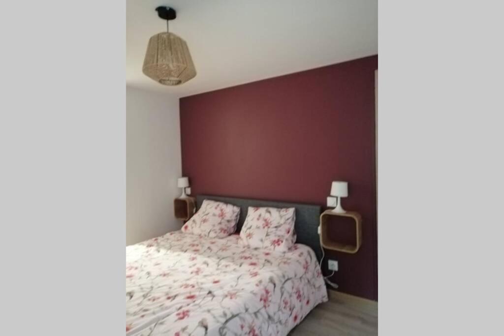 Charmant Appartement Avec Terrasse Pont-de-lʼIsère Exteriér fotografie